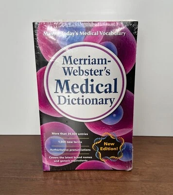Merriam-Webster's Medical Dictionary New Edition. **Sealed** - Image 1 of 3