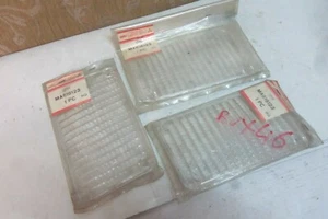 3 NOS OEM MITSUBISHI COLT GALANT A50 SIGNAL LIGHT LAMP LENS # MA616123  - Bild 1 von 2