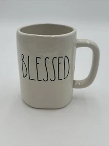 Rae Dunn BLESSED 16 oz Coffee Tea Hot Chocolate Mug - Picture 1 of 1