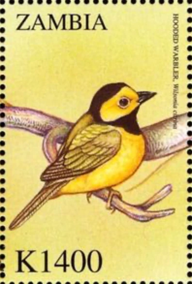 Zambia #Mi1234 MNH 2000 Birds Hooded Warbler [900b] - Image 1 of 1