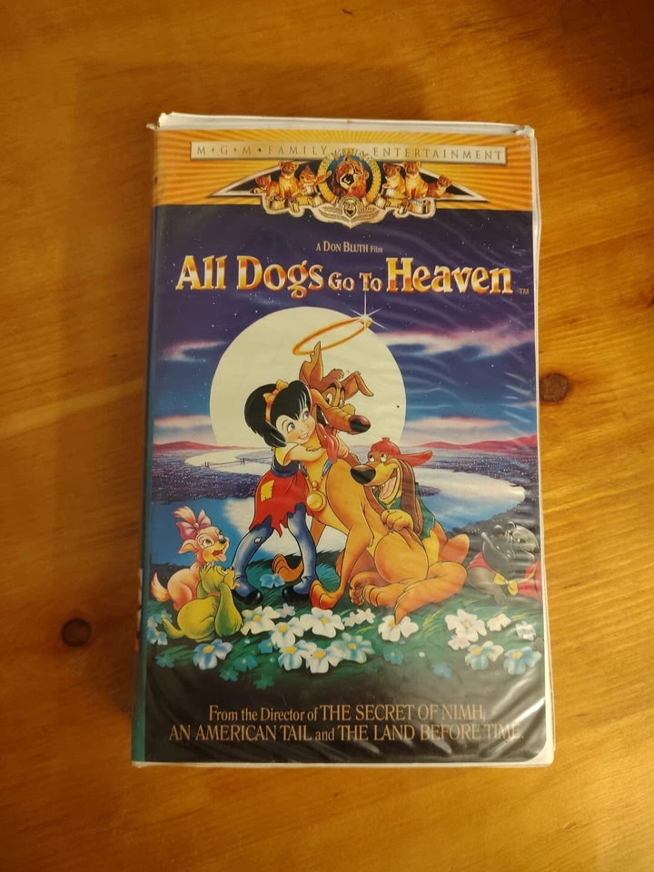 All Dogs Go to Heaven (VHS, 2000, Clam Shell Family Entertainment) - Image 1 of 1