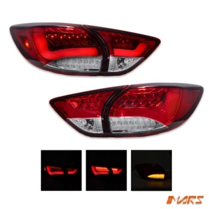 Clear Red 3D LED Stripe Tail lights for Mazda CX-5 KE 2012-2015 LED Indicator - Foto 1 di 7