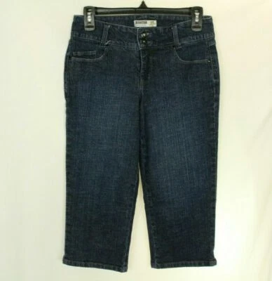 Женские джинсы Jean Star Capri эластичные синие размер 4 - Изображение 1 из 4