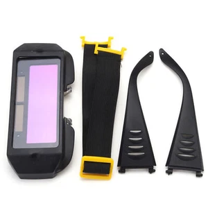 1*Solar Powered Auto Darkening Welding Mask Helmet Eyes Goggle Welder Glasses G - Picture 1 of 9