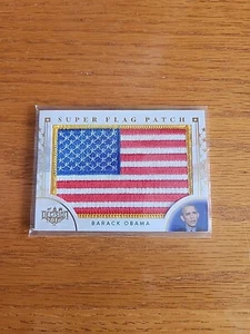 Entscheidung 2016 Super Flagge Aufnäher Barack Obama Karte #SF1 - Bild 1 von 2