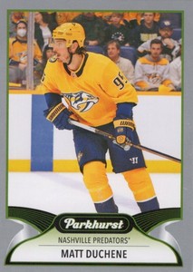 2021-22 PARKHURST HOCKEY MATT DUCHENE GREY BORDER #245