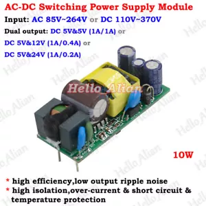 AC-DC Converter Switching Power Supply Module AC 110V 220V 230V to DC 5V 12V 24V - Picture 1 of 9