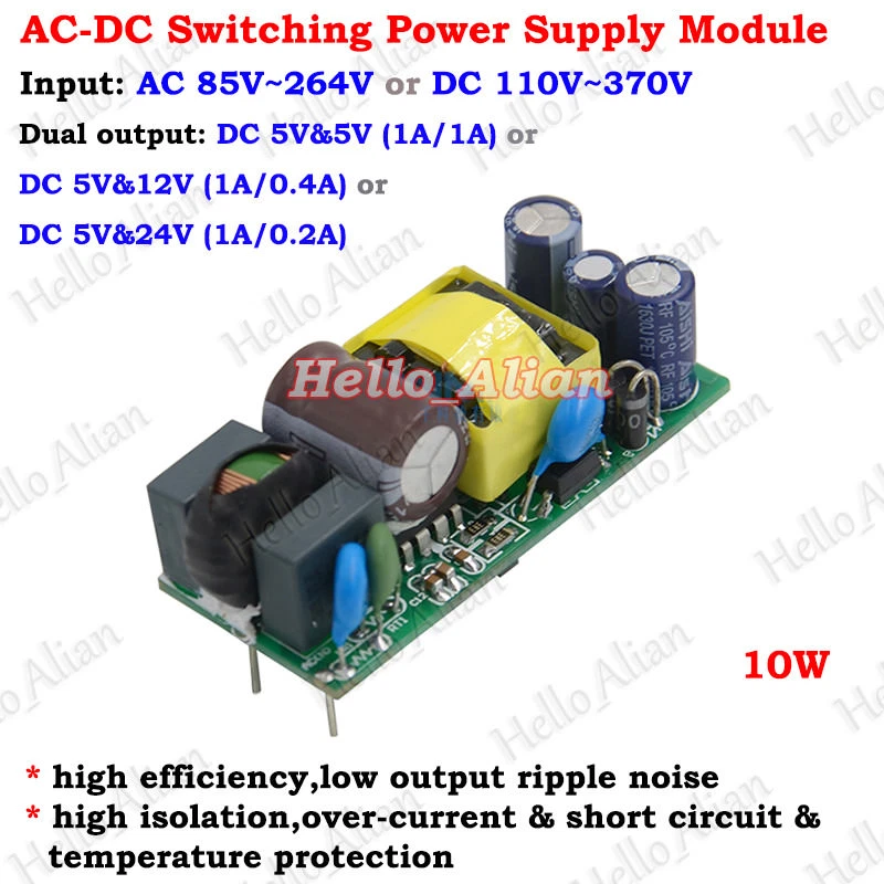 AC-DC Converter Switching Power Supply Module AC 110V 220V 230V to DC 5V 12V 24V - Image 1 of 4