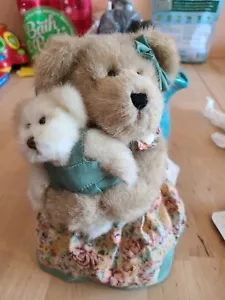 RETIRED Boyds Bear Momma MacBearsley & Baby - 82515 11" - Picture 1 of 11