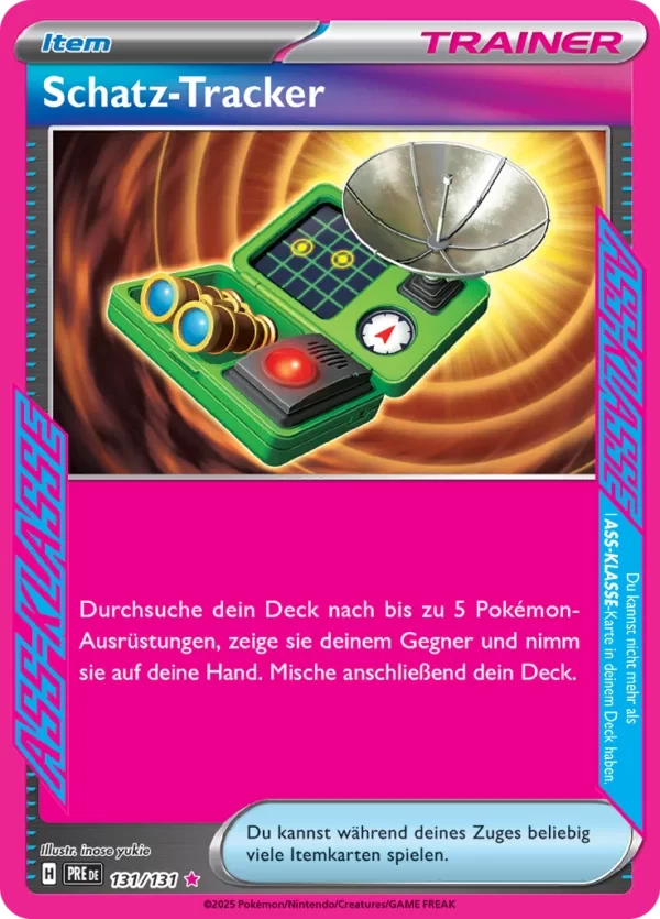 Pokemon Prismatische Entwicklungen Schatz-Tracker 131/131 Near Mint deutsch - Bild 1 von 1
