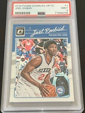 2016 Donruss Optic - #1 Joel Embiid - PSA Mint 9