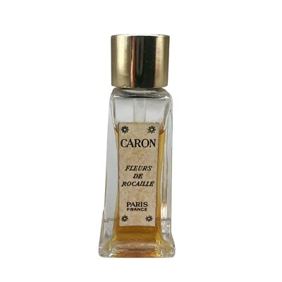 Extracto de perfume vintage Caron Fleurs de Rocaille con Dauber France 1/4 fl oz Foto 1 de 2