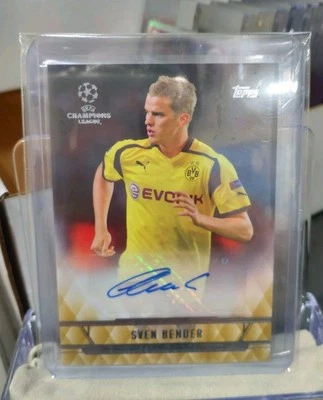 2016-17 Topps UCL Showcase - Sven Bender #CLA-SB Autograph 75/99 - Image 1 of 2