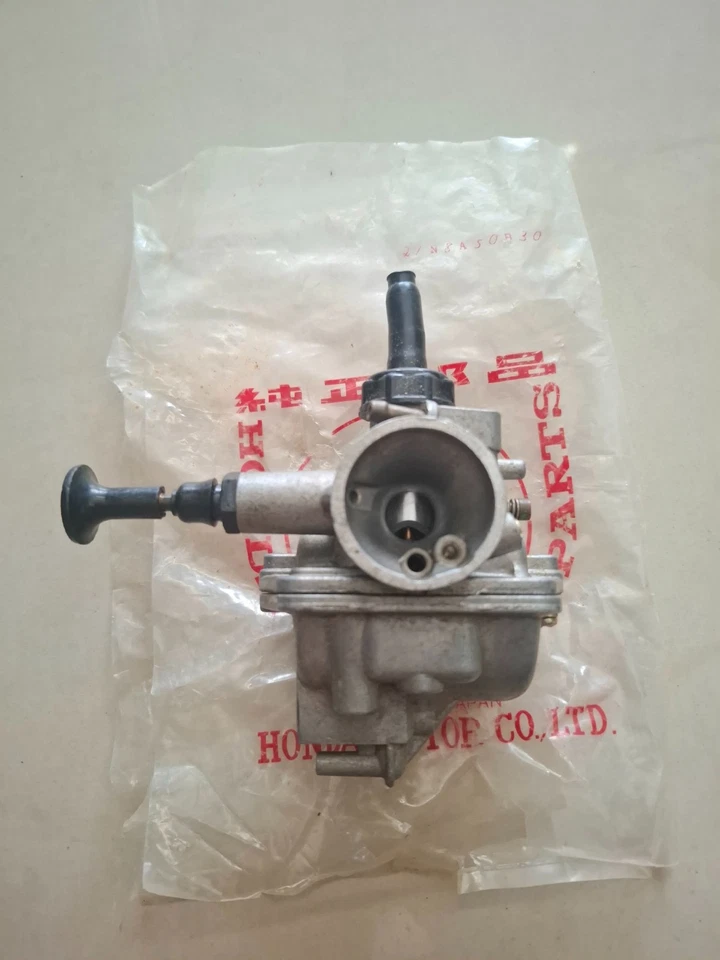 HONDA MB50-MBX50-MB5-MT50-MTX50-NS50 CARBURETOR KEIHIN HM166 NOS JAPAN - Imagem 1 de 4