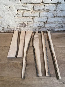 Waney Edge Live Edge Ash Boards Planks Slabs River Table - Picture 1 of 8