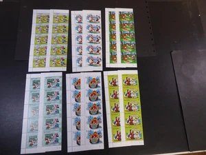 Gambia 1986, 10x Disney Serie "Ehrenamt", **/MNH, Mi.Nr.2322/27, ME 150,- - Picture 1 of 5