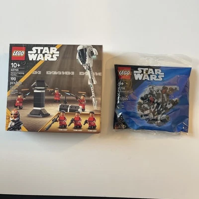 LEGO Star Wars 40765 Kamino Training Facility GWP + 30708 Falcon Poly New Sealed - Image 1 of 2