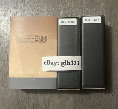 Morimoto XB 9006 5000K HID Bulb ( one pair ) Ice White Open Box - Image 1 of 4