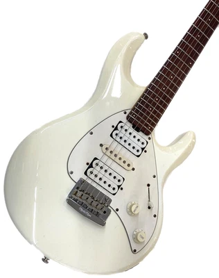 Music Man USA Silhouette Guitar White H/S/H - Image 1 of 4