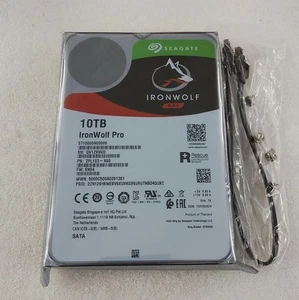 Seagate IronWolf Pro ST10000NE0008 7200RPM 10TB 256MB Cache SATA 6.0Gb/s 3.5" - Picture 1 of 5
