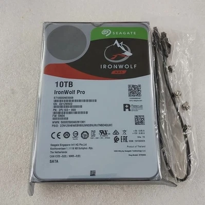 Seagate IronWolf Pro ST10000NE0008 7200RPM 10TB 256MB Cache SATA 6.0Gb/s 3.5'' - Image 1 of 4