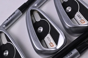 Ping G400 Irons / 4-PW / Black Dot / Senior Flex Ping Alta CB Shafts - Picture 1 of 7