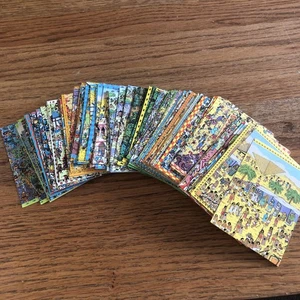 1991 Mattel Where's Waldo Trading Card Set Lot of 113!  NICE - Picture 1 of 3