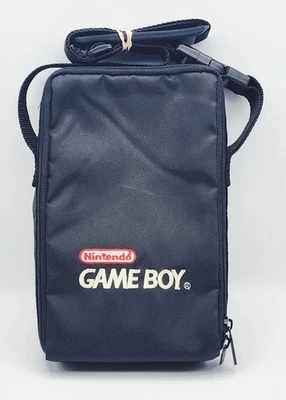 任天堂 Gameboy 手提箱旅行包黑色表带适用于游戏机 + 配件  — 第 1/4 张图片