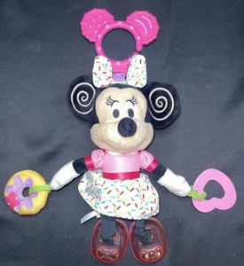 Disney Baby Minnie Mouse Activity Toy Teething Ring Stroller Kids Preferred 2018 - Picture 1 of 3
