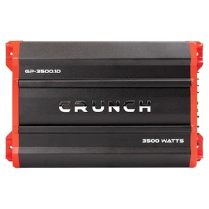 Crunch Ground Pounder GP-3500.1D 3500W Monoblock Car Amp w/ Remote – Untested - Picture 1 of 12