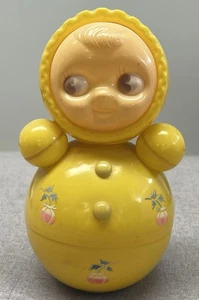 Nevalyashka Kunststoff russische Roly Poly Puppe/Spielzeug SELTEN Vintage Sammlerstücke/Kunst - Bild 1 von 9