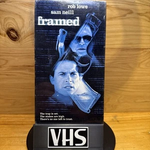 FRAMED -  VHS 2002 - SEALED * Buy 2 Get 1 Free - Bundle Shipping Discount - Imagen 1 de 3