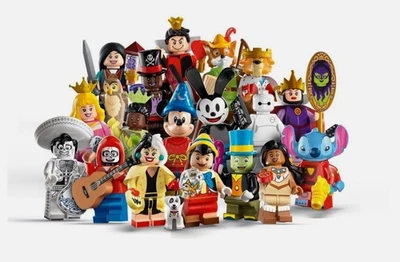 LEGO DISNEY 3 Minifigures 100th Anniversary 71038 - Complete Set of 18 (SEALED) - Image 1 of 2
