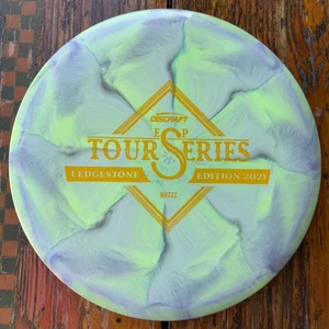 Used Discraft ESP Swirl Buzzz 2021 Ledgestone Tour Series Disc Golf 171 Grams - Picture 1 of 5