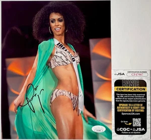 Miss Universe Ireland Fionnghuala Fig O'Reilly Signed 8x10 Photo JSA COA - Picture 1 of 1