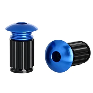 Tapón de manillar de aluminio resistente colorido - protección - estilo para MTB - bicicleta de carretera - Imagen 1 de 19