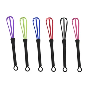 6 PCS Hair Dye Mixer Hairdressing Whisk Colour Mixing Tool Cream Stirrer - Foto 1 di 12
