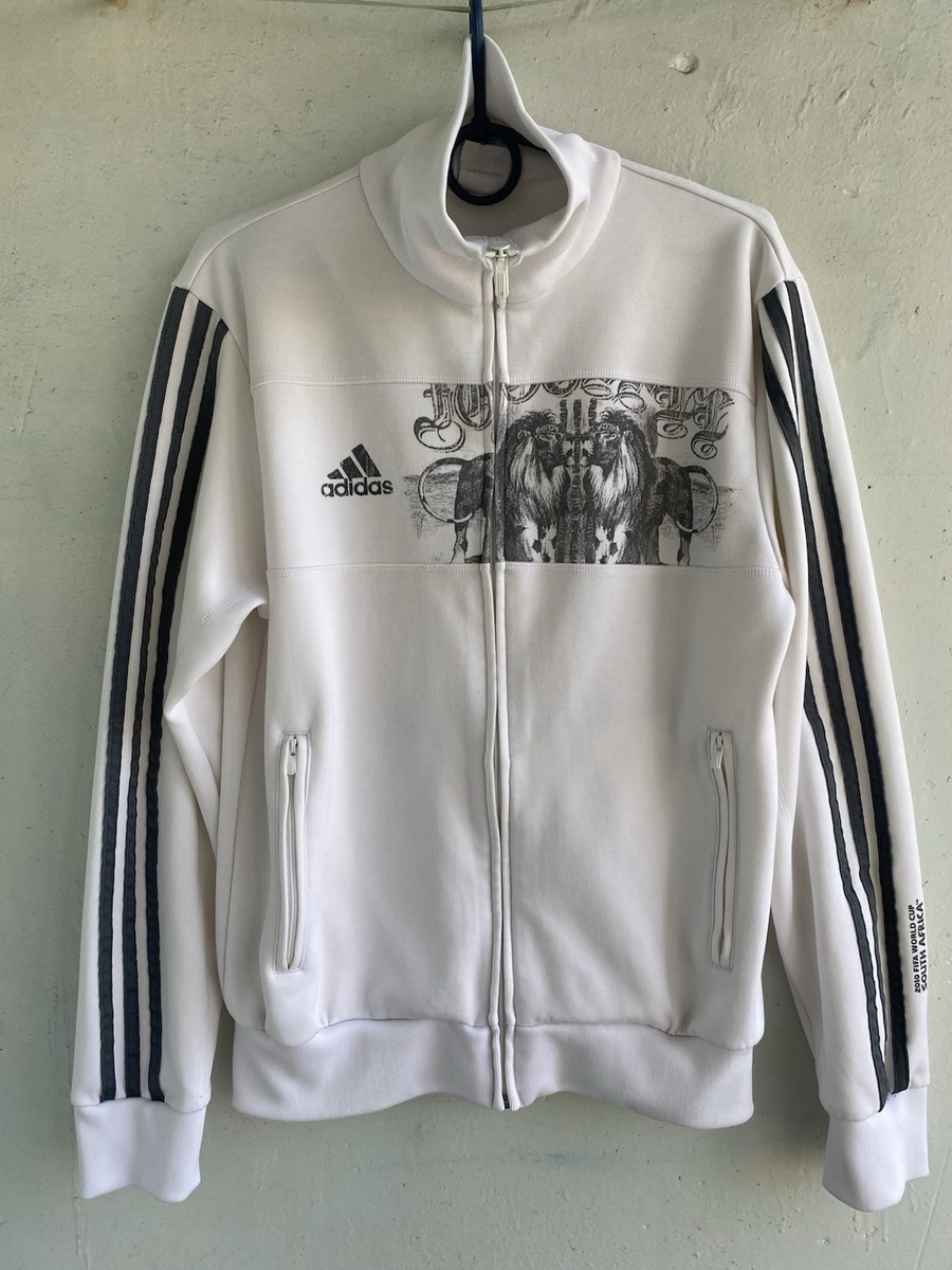 adidas サッカー南アフリカ代表 W杯 2010 トラックジャケット 古着 激レア】ブラジル代表 2010南アフリカW杯 アディダス ジャケット