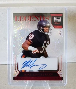 2023 Leaf Pro Set Pure Legends 1 of 1 Auto Mike Singletary  Chicago Bears - Picture 1 of 5