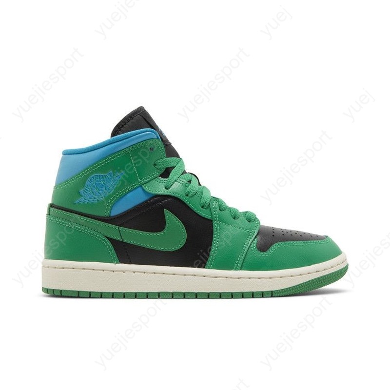 Jordan 1 Mid Lucky Green Aquatone W for sale | eBay