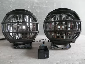 JDM SUBARU LEGACY LANCASTER BG9 BHE CRYSTAL FOG LIGHT WITH SWITCH FACTORY OEM - Bild 1 von 8