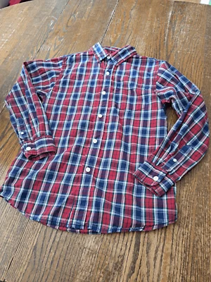 Large J Khaki Cotton Long Sleeve Button Front Casual Shirt with Collar Pocket - Image 1 of 2