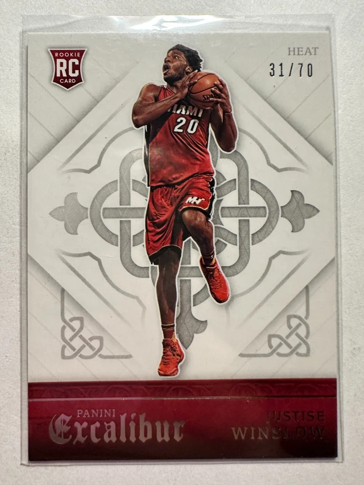 K58,175 - 2015-16 Panini Excalibur Silver #159 Justise Winslow #/70 - Image 1 of 1