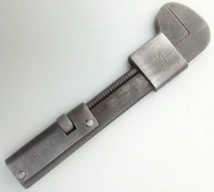 VINTAGE FOOTPRINT 10 1/2” INCH ADJUSTABLE SPANNER MADE IN ENGLAND - Picture 1 of 9