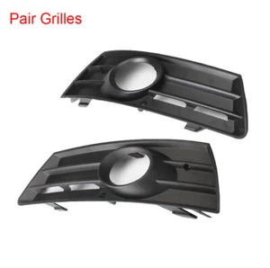 Front Grills Bumper Fog Lights Cover Lamp Frame Trim For VW CC 2009-2012 - Picture 1 of 4