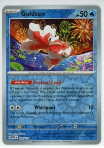 Goldeen Reverse 20/131 - Pokemon Prismatic Evolutions - Casi nuevo - Imagen 1 de 2