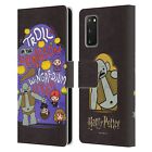 Official Harry Potter Deathly Hallows Iii Leather Book Case For Samsung Phones 2