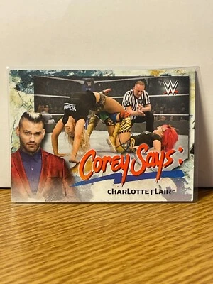 COREY GRAVES SAYS #CG-6 Charlotte Flair - Image 1 of 2