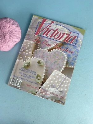 Vintage VICTORIA Magazine FEB 1998 Crafts, Home & Garden, Antiques, Fashion Foto 1 de 4