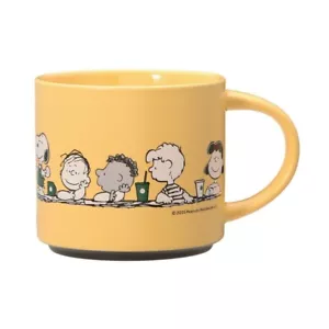 Starbucks Japan🌸2025 PEANUTS Stacking Mug Yellow 414ml - Bild 1 von 2